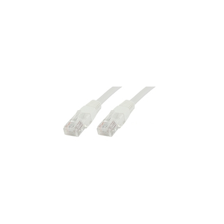 MicroConnect - Network cable - RJ-45 (M) to RJ-45 (M) - 10 m - UTP - CAT 5e - stranded - white (pack of 10) - 0