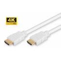 MicroConnect - HDMI cable - HDMI male to HDMI male - 50 cm - white