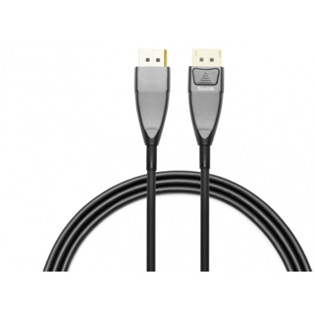 MicroConnect Premium - DisplayPort cable - DisplayPort (M) latched to DisplayPort (M) latched - DisplayPort 1.4 - 25 m - 8K60Hz (7680 x 4320) support - black - 0