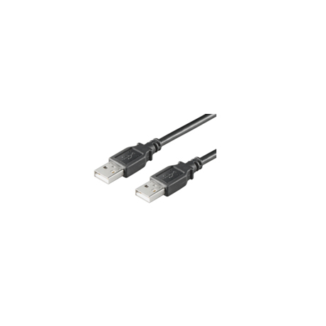 MicroConnect - USB cable - USB (M) to USB (M) - USB 2.0 - 5 m - black - 0