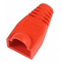 MicroConnect - Network cable boots - red (pack of 50)