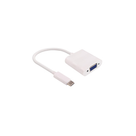 MicroConnect - External video adapter - USB-C 3.1 - VGA - white - 0