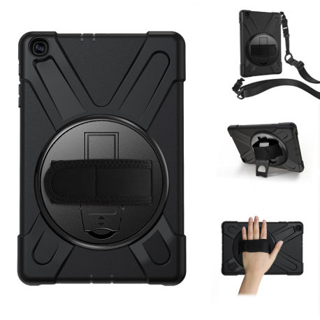 eSTUFF Defender Case - Back cover for tablet - black - for Samsung Galaxy Tab A (2019) (10.1 in) - 1