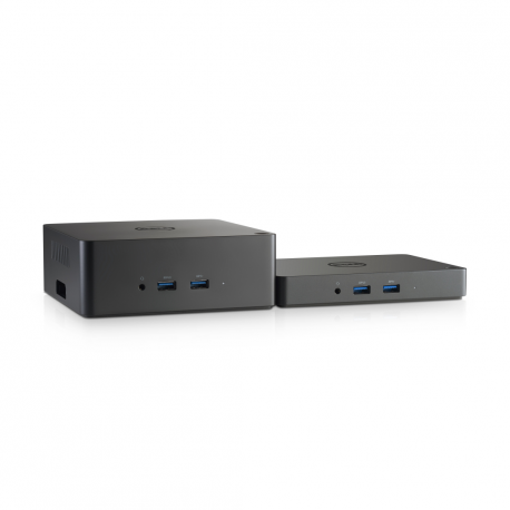 Dell Thunderbolt Dock TB16 - Docking station - Thunderbolt - VGA, HDMI, DP, Mini DP, Thunderbolt - GigE - 180 Watt - Denmark - for Alienware 15 R3; Latitude 5175 2-in-1, 5480, 5580, 72XX, 73XX, 7480; XPS 12 9250, 13 93XX - 3