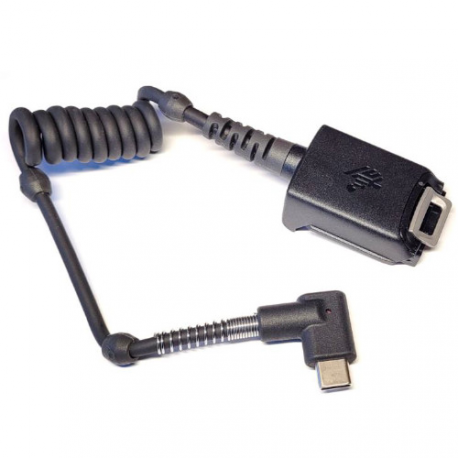 Zebra - Power  /  data cable - 24 pin USB-C (M) - communication via bluetooth - for Zebra RS5100 - 0