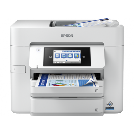 Epson WorkForce Pro WF-C4810DTWF - Multifunction printer - colour - ink-jet - A4 / Legal (media) - up to 36 ppm (printing) - 500 sheets - USB 2.0, LAN, Wi-Fi(n), USB host - 0