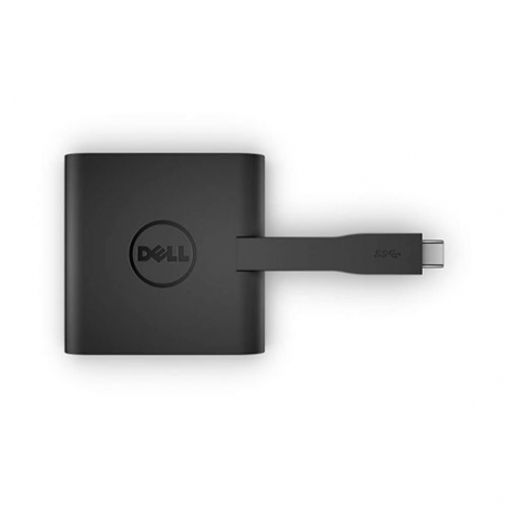 Dell DA200 - External video adapter - USB-C - D-Sub, HDMI - for Inspiron 17 7773; Latitude 3590, 5289 2-In-1, 7380, 7389 2-in-1; XPS 15 95XX - 3