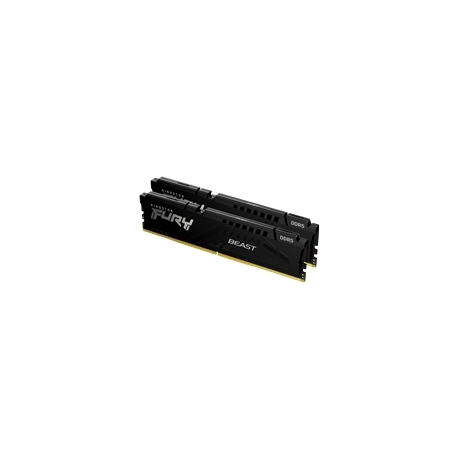 Kingston FURY Beast - DDR5 - kit - 32 GB: 2 x 16 GB - DIMM 288-pin - 5600 MHz  /  PC5-44800 - CL36 - 1.25 V - unbuffered - on-die ECC - black - 0