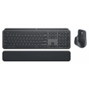 Logitech MX Keys Combo for Business - Keyboard and mouse set - backlit - wireless - Bluetooth LE - QWERTY - US International - graphite