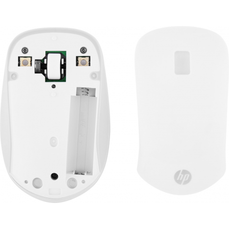 HP 410 Slim - Mouse - right and left-handed - 3 buttons - wireless - Bluetooth 5.0 - white, matte finish - for Laptop 15, 15s - 5