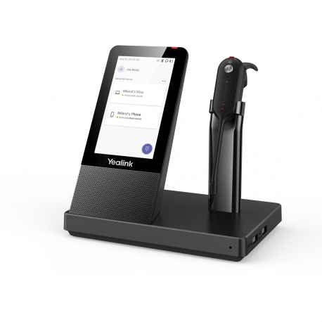 Yealink WH67 X UC Workstation - Headset - in-ear - DECT - wireless - 2