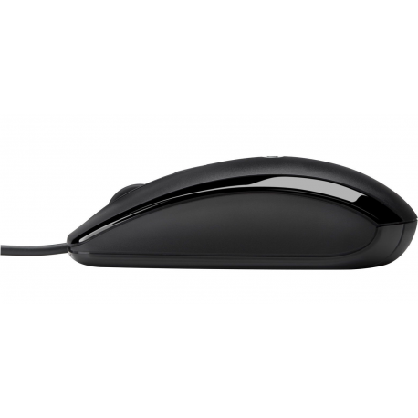 HP X500 - Mouse - right and left-handed - optical - 3 buttons - wired - USB - for OMEN by HP Laptop 16; Victus by HP Laptop 16; Laptop 15, 17; Pavilion Plus Laptop 14 - 2