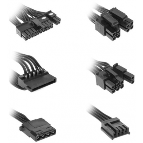 Sharkoon SilentStorm SFX 500 Gold - Power supply (internal) - SFX12V / SFX-L12V - 80 PLUS Gold - AC 100-240 V - 500 Watt - active PFC - black - 3