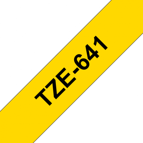 Brother - Roll (1.8 cm x 8 m) laminated tape - for P-Touch PT-18, 1830, 1880, 2030, 2100, 2110, 2430, 2700, 2710, 2730, 3600, 9700, 9800 - 2