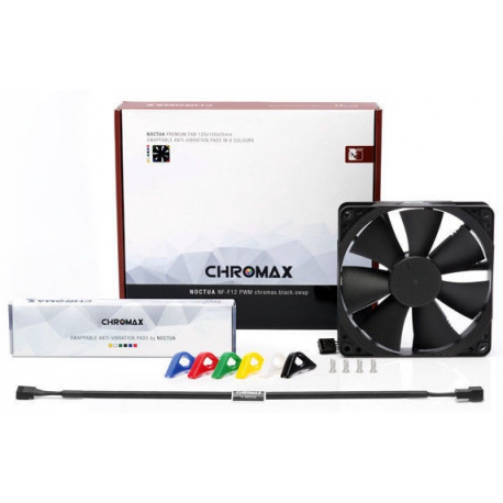 Noctua NF-F12 PWM - Case fan - 120 mm - 5