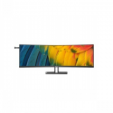 Philips 45B1U6900C - 6000 series - LED monitor - curved - 45" (44.5" viewable) - 5120 x 1440 Dual Quad HD @ 75 Hz - VA - 450 cd / m² - 3000:1 - DisplayHDR 400 - 4 ms - 2xHDMI, DisplayPort, USB-C - speakers - black
