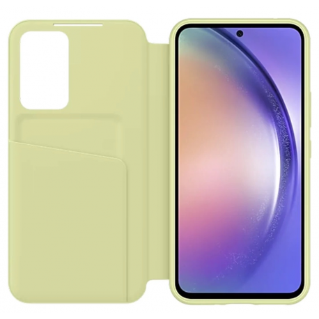 Samsung EF-ZA546 - Flip cover for mobile phone - lime - for Galaxy A54 5G - 1