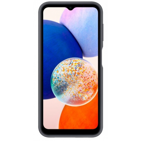 Samsung EF-OA146 - Back cover for mobile phone - thermoplastic polyurethane (TPU) - black - for Galaxy A14 5G - 0