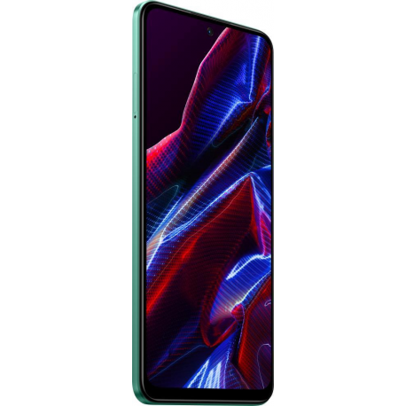 Xiaomi POCO X5 5G - 5G smartphone - dual-SIM - RAM 8 GB  /  Internal Memory 256 GB - microSD slot - OLED display - 6.67" - 2400 x 1080 pixels (120 Hz) - 3x rear cameras 48 MP, 8 MP, 2 MP - front camera 13 MP - green - 5