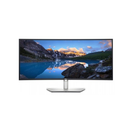 Dell UltraSharp U3423WE - LED monitor - curved - 34.14" - 3440 x 1440 WQHD @ 60 Hz - IPS Black - 300 cd / m² - 2000:1 - 5 ms - 2xHDMI, DisplayPort, USB-C - speakers - platinum silver - with 3-Years Advanced Exchange Service and Premium Panel Guarantee - 0