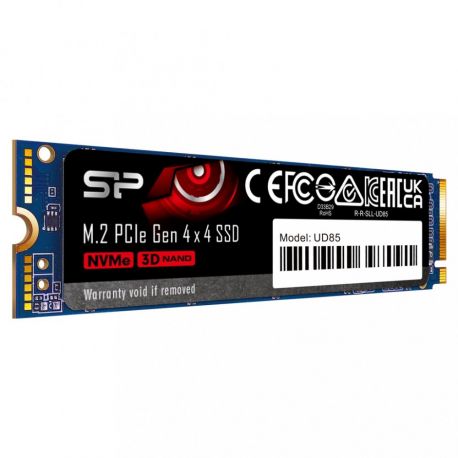 SILICON POWER UD85 - SSD - 2 TB - internal - M.2 2280 - PCIe 4.0 x4 (NVMe) - 0