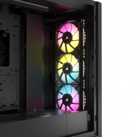 CORSAIR iCUE 5000D RGB Airflow Tempered Glass Mid-Tower Black