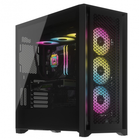 CORSAIR iCUE 5000D RGB Airflow Tempered Glass Mid-Tower Black