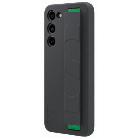 Samsung EF-GS916 - Back cover for mobile phone - silicone - black - for Galaxy S23+ - 3