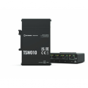 Teltonika TSW010 - Switch - 5 x 10 / 100 - DIN rail mountable - Passive PoE
