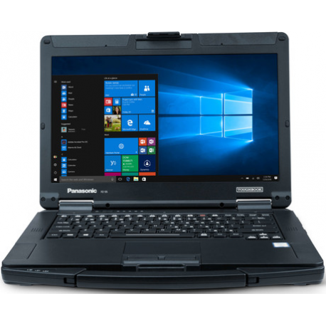 Panasonic Toughbook 55 - Rugged - 180-degree hinge design - Intel Core i5 1145G7 / 2.6 GHz - vPro - Win 10 Pro 64-bit - UHD Graphics - 8 GB RAM - 512 GB SSD NVMe - 14" IPS touchscreen 1920 x 1080 (Full HD) - Wi-Fi 6 - kbd: German - 0
