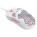 HyperX Pulsefire Haste - Mouse - optical - 6 buttons - wired - USB 2.0 - white / pink - for Xbox One, Xbox One S, Xbox One S All-Digital Edition, Xbox One X, Xbox Series S, Xbox Series X; Sony PlayStation 4, Sony PlayStation 5