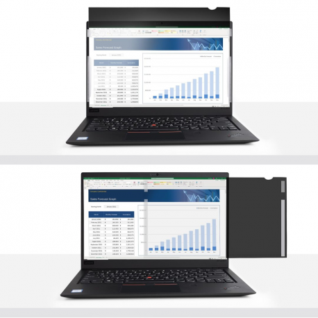 StarTech.com 13.3in Laptop Privacy Screen, Anti-Glare Privacy Filter for Widescreen (16:9) Displays, Laptop Monitor Screen Protector with 51% Blue Light Reduction - Reversible Matte / Glossy Sides (133L-PRIVACY-SCREEN) - Notebook privacy filter (horizontal) - removable - 13.3" - transparent - 3