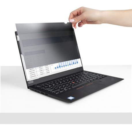 StarTech.com 13.3in Laptop Privacy Screen, Anti-Glare Privacy Filter for Widescreen (16:9) Displays, Laptop Monitor Screen Protector with 51% Blue Light Reduction - Reversible Matte / Glossy Sides (133L-PRIVACY-SCREEN) - Notebook privacy filter (horizontal) - removable - 13.3" - transparent - 4