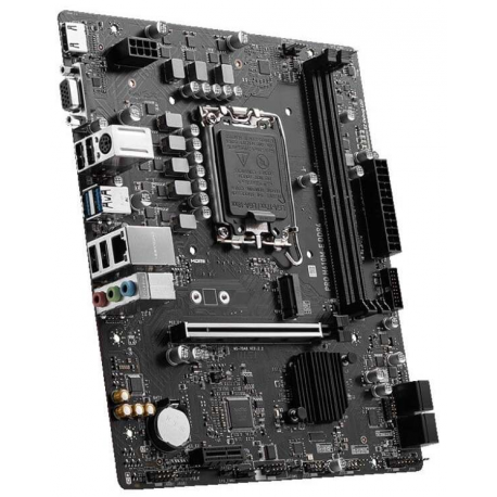 MSI PRO H610M-E DDR4 - Motherboard - micro ATX - LGA1700 Socket - H610 Chipset - USB 3.2 Gen 1 - Gigabit LAN - onboard graphics (CPU required) - HD Audio (8-channel) - 1