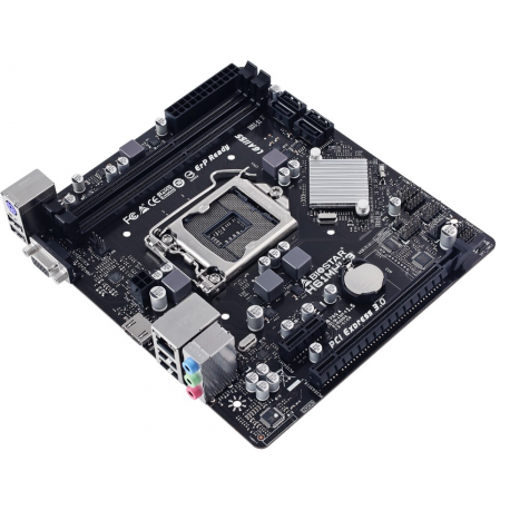 Biostar H61MHV3 - Motherboard - micro ATX - LGA1155 Socket - H61 Chipset - Gigabit LAN - onboard graphics (CPU required) - HD Audio (6-channel) - 1