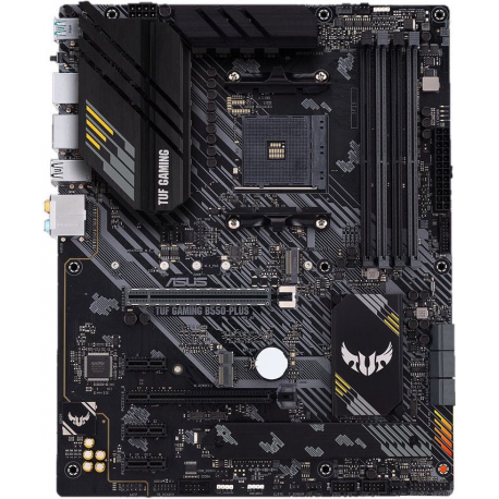 ASUS TUF GAMING B550-PLUS - Motherboard - ATX - Socket AM4 - AMD B550 Chipset - USB-C Gen2, USB 3.2 Gen 1, USB 3.2 Gen 2 - 2.5 Gigabit LAN - onboard graphics (CPU required) - HD Audio (8-channel) - 0