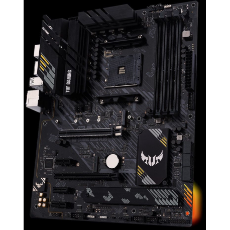ASUS TUF GAMING B550-PLUS - Motherboard - ATX - Socket AM4 - AMD B550 Chipset - USB-C Gen2, USB 3.2 Gen 1, USB 3.2 Gen 2 - 2.5 Gigabit LAN - onboard graphics (CPU required) - HD Audio (8-channel) - 3