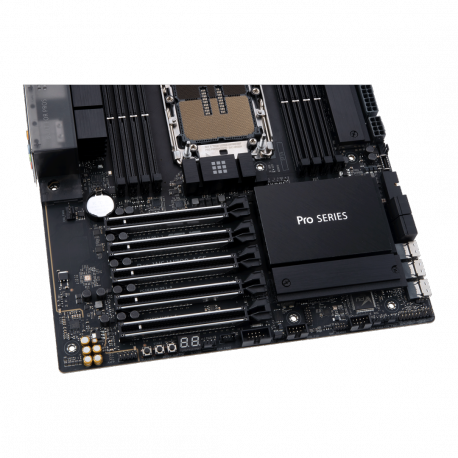 ASUS PRO WS W790-ACE - Motherboard - SSI CEB - LGA4677 Socket-E - W790 Chipset - 10 Gigabit LAN, 2.5 Gigabit LAN - HD Audio (8-channel) - 17
