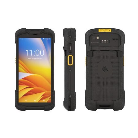 Zebra TC78 - Data collection terminal - rugged - Android - 128 GB UFS card - 6" (1080 x 2160) - rear camera + front camera - barcode reader - (2D imager) - USB host - microSD slot - NFC, Bluetooth, 802.11a / b / g / n / ac / ax (Wi-Fi 6E) - 5G - TAA Compliant - 0