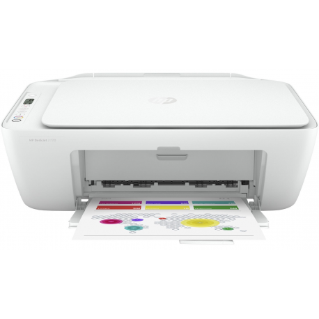 HP DeskJet 2720e HP+ AIO All-in-One Printer - A4 Color Ink, Print/Copy/Scan, Manual Duplex, WiFi, 7.5ppm, 50-100 pages per month