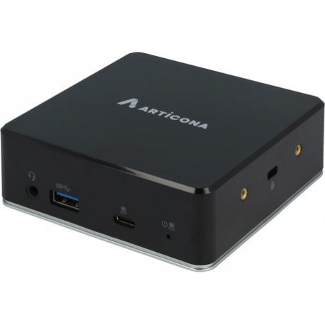 DIGITUS - USB cable - 24 pin USB-C (M) to 24 pin USB-C (M) - DisplayPort 1.2 - 10 m - Active Optical Cable (AOC), 4K60Hz support, 1920 x 1080 at 120 Hz support, DP Alt mode support - black - 9