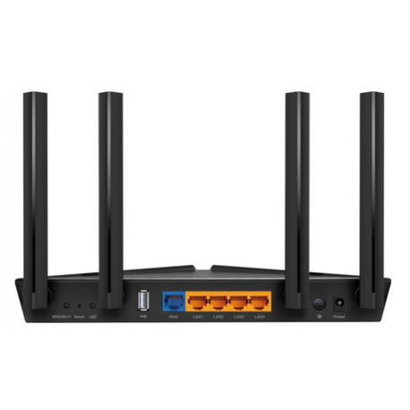 TP-Link Archer AX80 V1.6 - Wireless router - 3-port switch - GigE, 2.5 GigE - WAN ports: 2 - Wi-Fi 6 - Dual Band - 2