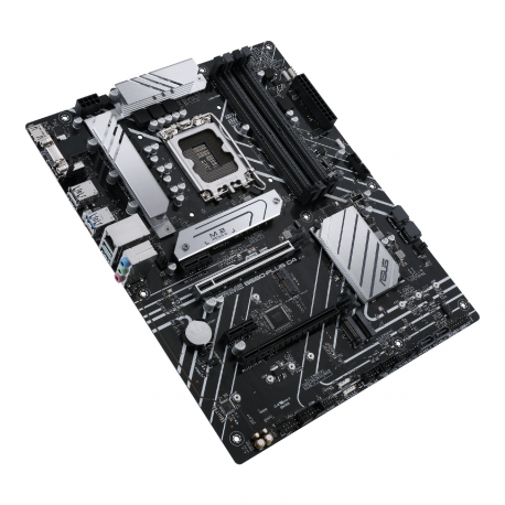 ASUS PRIME B660-PLUS D4 - Motherboard - ATX - LGA1700 Socket - B660 Chipset - USB 3.2 Gen 1, USB 3.2 Gen 2, USB-C 3.2 Gen 2x2, USB-C 3.2 Gen 1 - 2.5 Gigabit LAN - onboard graphics (CPU required) - HD Audio (8-channel) - 4
