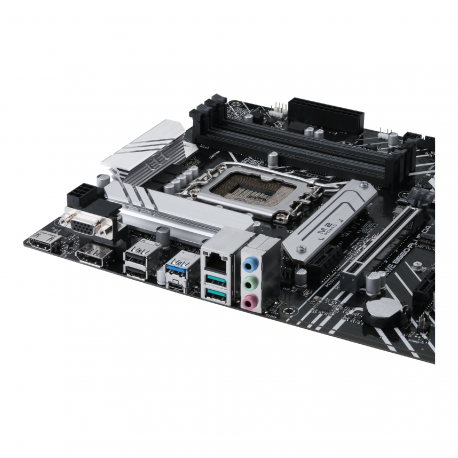 ASUS PRIME B660-PLUS D4 - Motherboard - ATX - LGA1700 Socket - B660 Chipset - USB 3.2 Gen 1, USB 3.2 Gen 2, USB-C 3.2 Gen 2x2, USB-C 3.2 Gen 1 - 2.5 Gigabit LAN - onboard graphics (CPU required) - HD Audio (8-channel) - 5