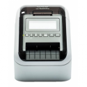 Brother QL-820NWB - Label printer - two-colour (monochrome) - direct thermal - Roll (6.2 cm) - 300 x 600 dpi - up to 110 labels / min - USB 2.0, LAN, Wi-Fi(n), USB host, Bluetooth 2.1 EDR - cutter - white, brilliant black