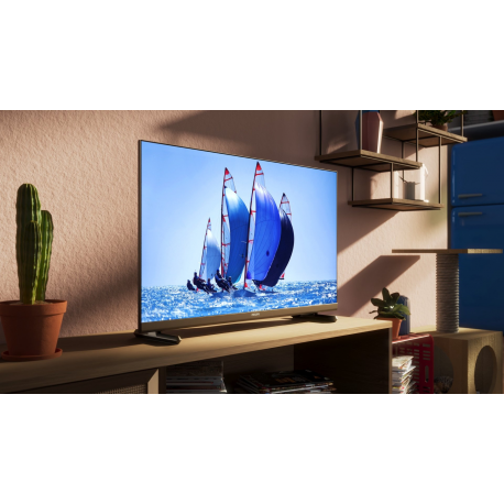Philips 24PHS6808 - 24" Diagonal Class 6800 Series LED-backlit LCD TV - Smart TV - New OS - 720p 1366 x 768 - HDR - satin chrome - 0