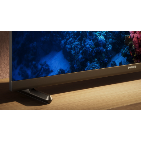 Philips 24PHS6808 - 24" Diagonal Class 6800 Series LED-backlit LCD TV - Smart TV - New OS - 720p 1366 x 768 - HDR - satin chrome - 2