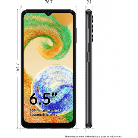 MOBILE PHONE GALAXY A04S/32GB BLACK SM-A047F SAMSUNG