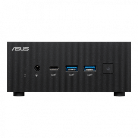 ASUS ExpertCenter PN64 BB7004MDE1 - Barebone - mini PC - 1 x Core i7 13700H / 3.7 GHz - RAM 0 GB - Intel Iris Xe Graphics - GigE, 2.5 GigE, Bluetooth 5.2, 802.11ax (Wi-Fi 6E) - WLAN: Bluetooth 5.2, 802.11a / b / g / n / ac / ax (Wi-Fi 6E) - eco black - 4