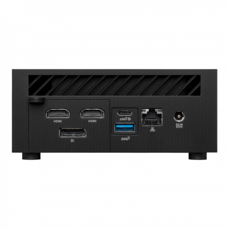 ASUS ExpertCenter PN64 BB7004MDE1 - Barebone - mini PC - 1 x Core i7 13700H / 3.7 GHz - RAM 0 GB - Intel Iris Xe Graphics - GigE, 2.5 GigE, Bluetooth 5.2, 802.11ax (Wi-Fi 6E) - WLAN: Bluetooth 5.2, 802.11a / b / g / n / ac / ax (Wi-Fi 6E) - eco black - 5